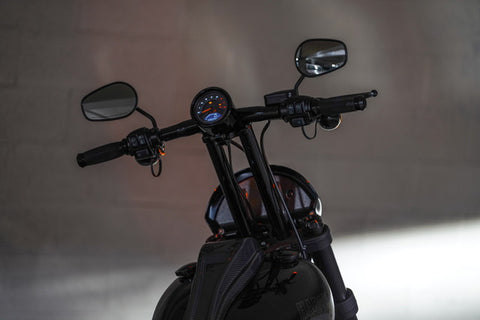 2022-2023 Low Rider S, All In One, T Bar Kits. (Includes Super Deluxe, Fully Reversible, Round Gauge Relocation Mount)