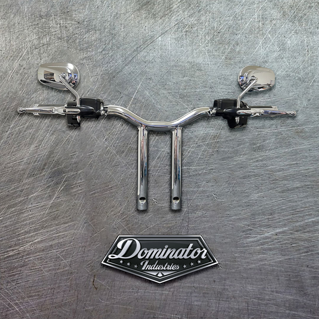 100% Plug In Ready 1.5" Diameter, Big Daddy MX-T Bars for Road King Special 2017-2025 (Classic Chrome)
