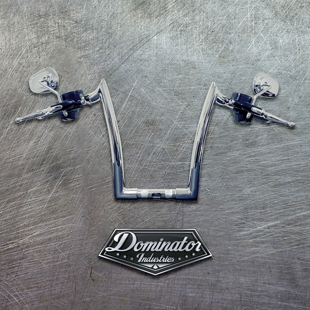 14" BIG DADDY 1 ½" MEATHOOK APES FOR 1996-2013 ROAD GLIDE (Classic Chrome)