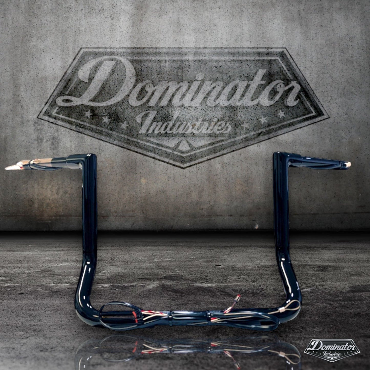 Pre-Wired Miter Cut Ape For 2008-2013 Electra Glide/Ultra (Gloss Black)