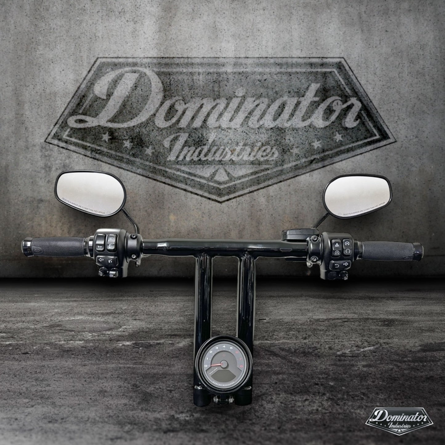 Pre-Wired 1.5" Big Daddy T Bars for 2022-2024 Low Rider S with Round Relocation Mount