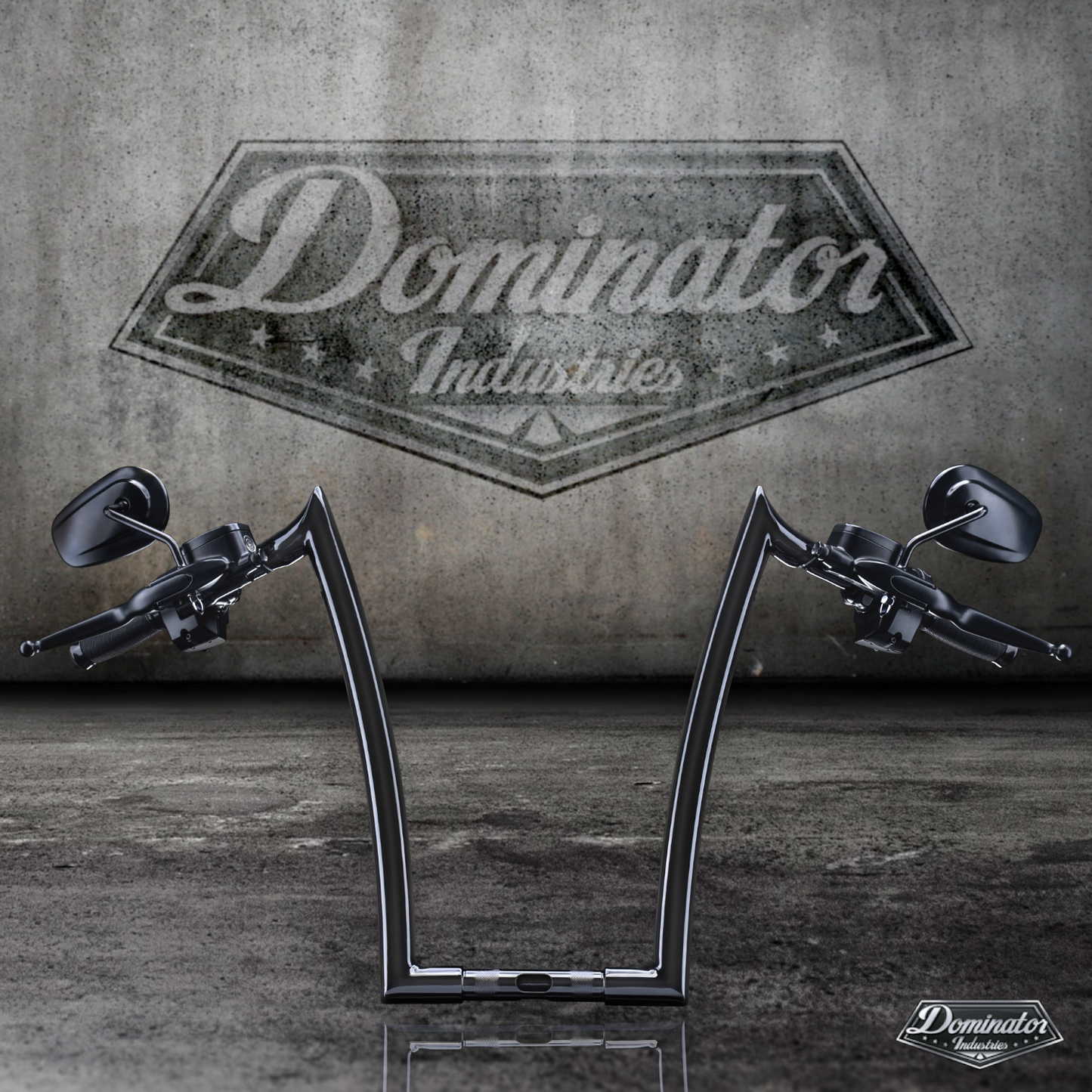 10"-20" Meathook Ape Hangers for up to 2024 Harley-Davidson Breakout (Gloss Black)