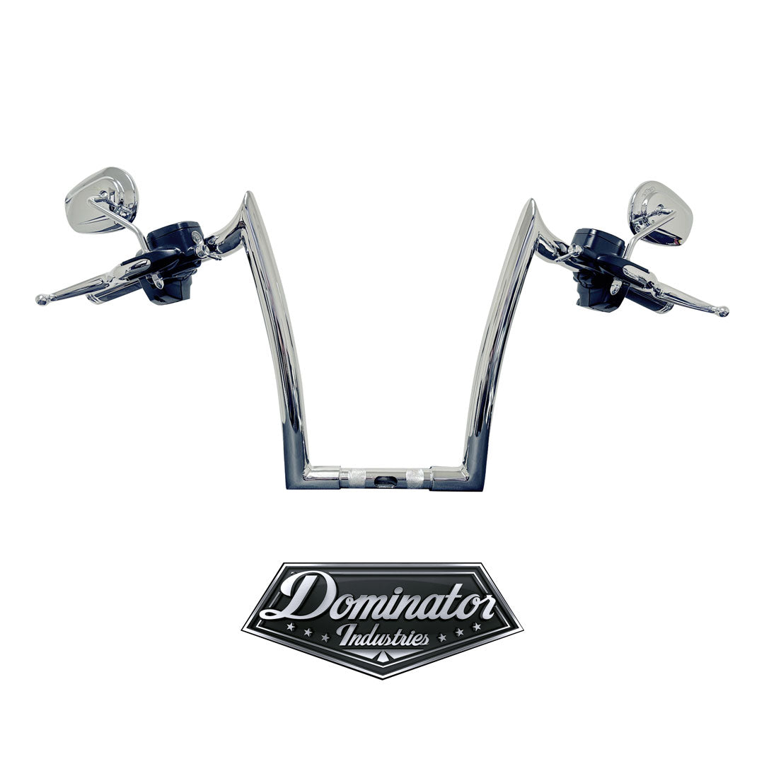 BIG DADDY 1 ½" MEATHOOK APES FOR SOFTAIL STANDARD (Classic Chrome)