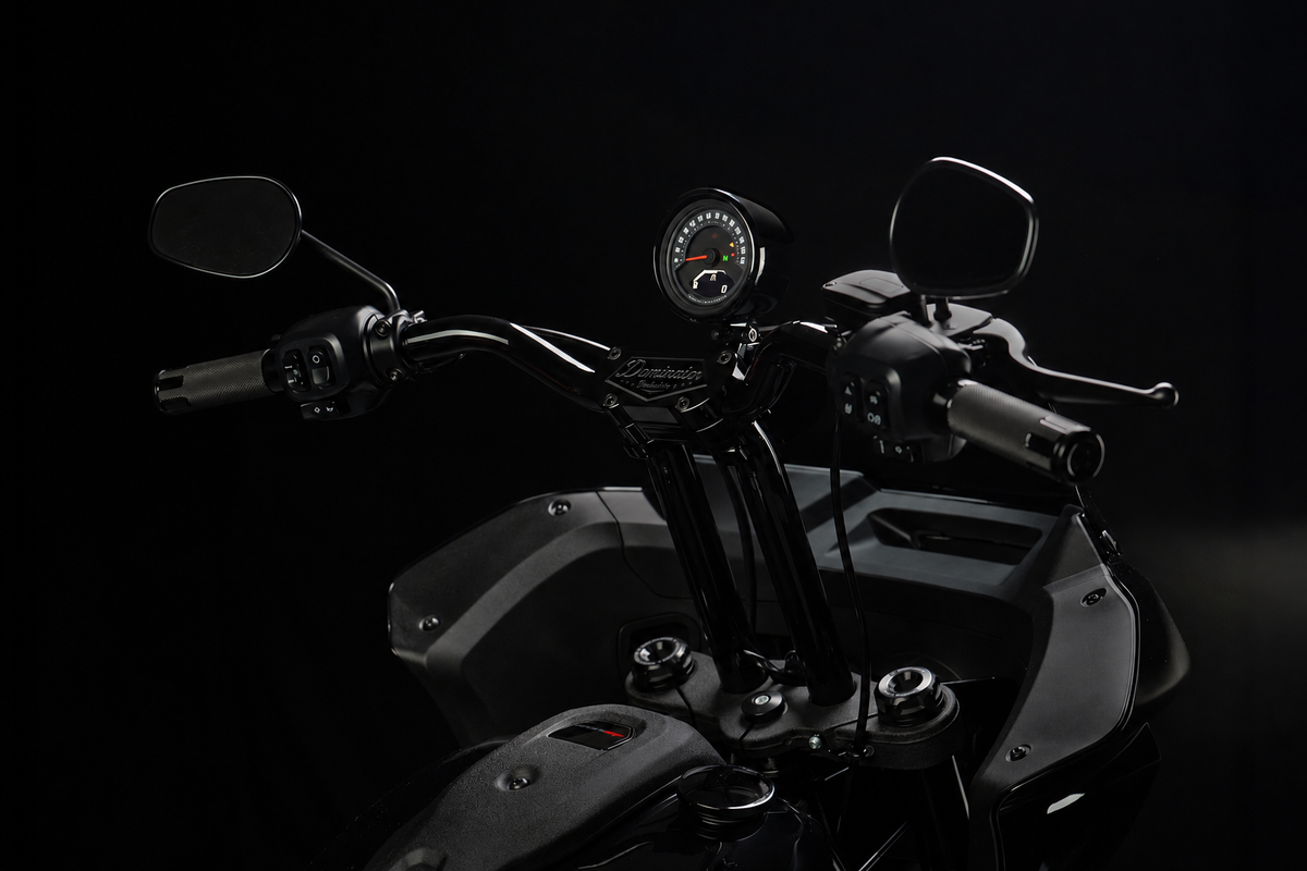 Low Bend Moto Bar & Big Daddy 1.5 Pullback Riser Kit for 2025-2026 LOW RIDER ST - (Gloss Black) Guaranteed In Stock