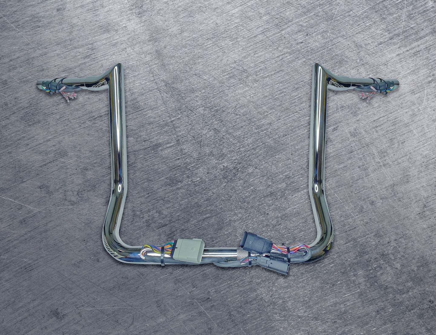 PreWired 2008-2013 Bagger/Touring Available in Chrome & Black , With or Without Heated Grip Extensions.