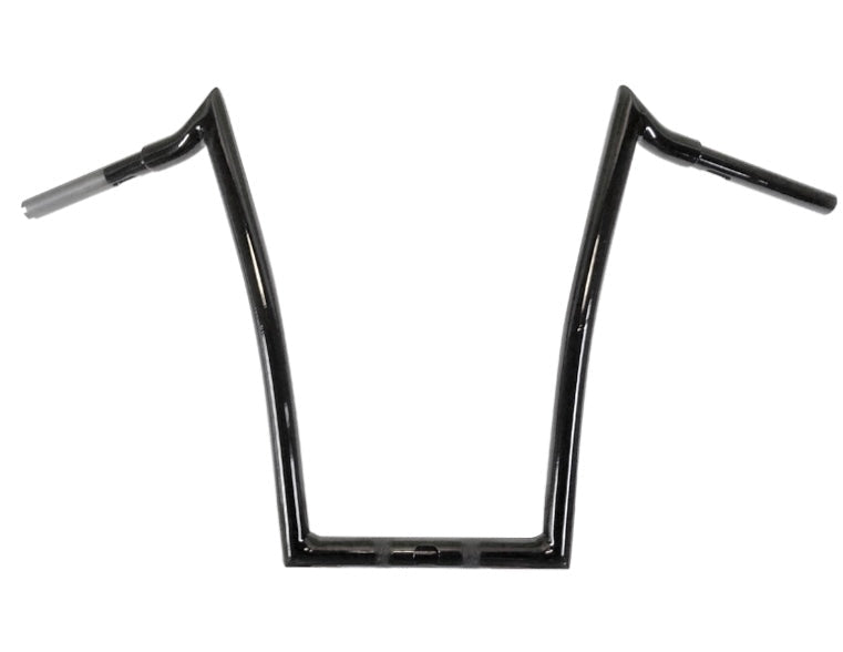 Meathook Monkey Ape Hanger Handlebar, 1 1/4 Inch Diameter, 18 Inch Rise, Gloss Black