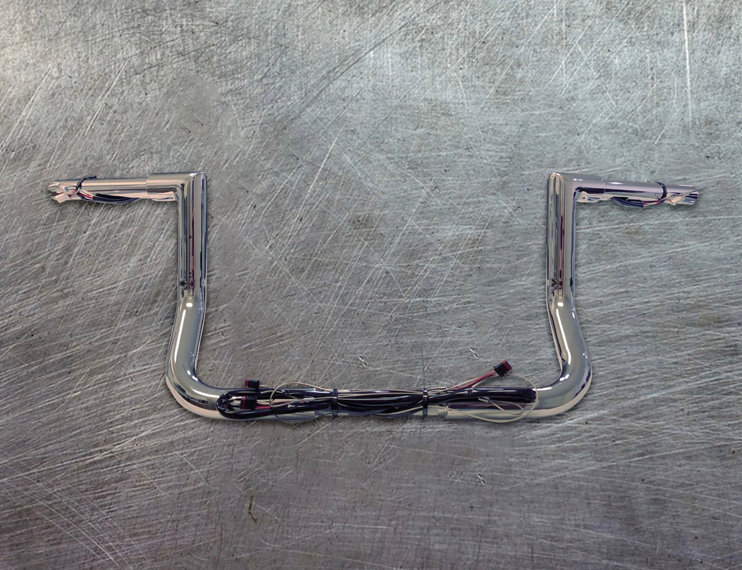 100% Plug & Play 10" Meathook Miter Apes 2014-2015 Electra & Street Glide, Special, Ultra Limited, low Harley Davidson