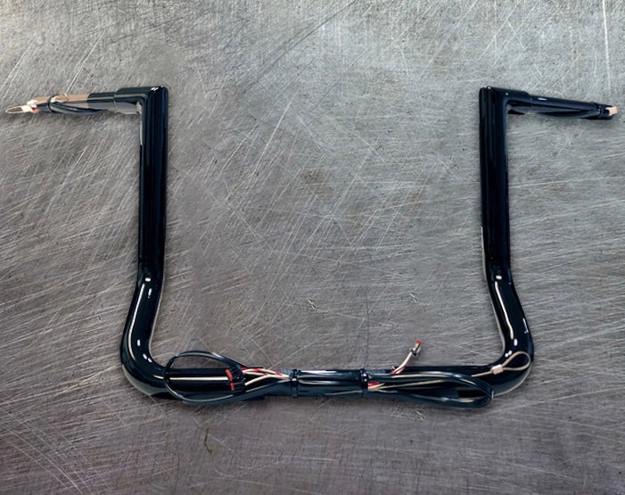 100% Plug & Play 14" Meathook Miter Apes 2014-2015 Electra & Street Glide, Special, Ultra Limited, low Harley Davidson