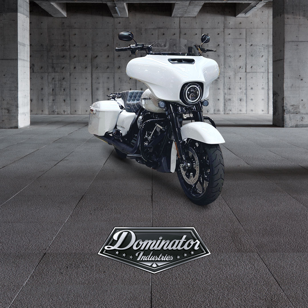 Pre-Wired Big Daddy 1.5 Miter Cut Bagger Ape For 2009-2013 Tri Glide (Gloss Black)