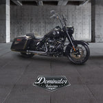 Road King Special Complete All In One Meathook Ape Hanger Kit (18" Gloss Black)