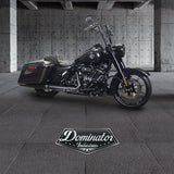 Road King Special Complete All In One Meathook Ape Hanger Kit (12" Gloss Black)