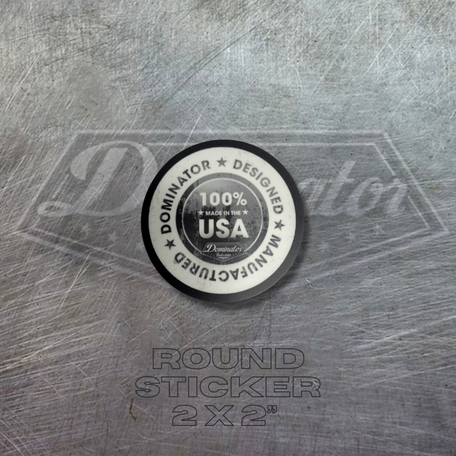 Poker Chip With 5 Piece Sticker Pack