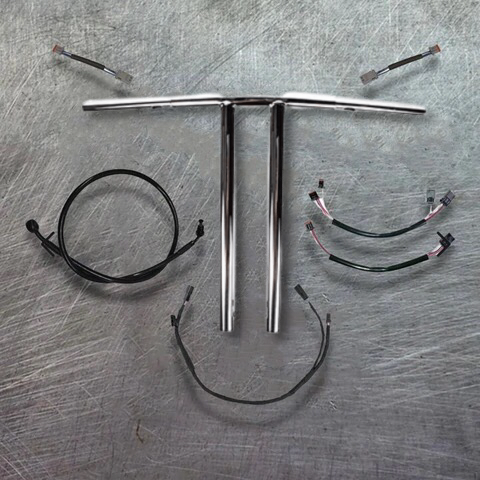 2020-2022 Low Rider S Complete All In One Club Style T Bar Kit.  Chrome