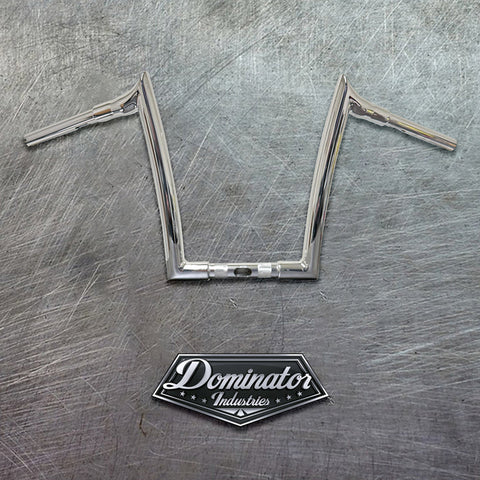 1.5" Diameter, Big Daddy Meathook Ape Pre-Wired 14 inch Breakout 2013 -2023 (Show Chrome)