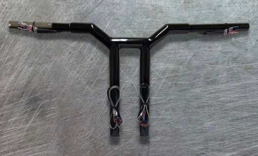 PreWired 12" Lane Splitter MX T Bars for 2011 & Newer Sportster and Softail models!