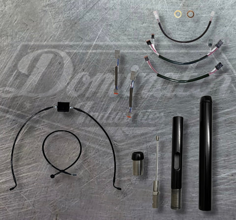 CABLE KITS BRAND, (NON-ABS) front BRAKE LINE ASSEMBLY AND COMPLETE EXTENSION KITs FOR HARLEY DAVIDSON LOW RIDER S (2022-2023)