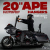 2024-2026 Road Glide Only BIG DADDY 1 ½" MEATHOOK APES (Gloss Black)
