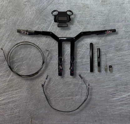 2018-2024 Street Bob Complete All In One Lane Splitter MX-T Bar Kit (Gloss Black)