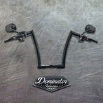 PreWired Big Daddy 1.5 Miter Apes for 2008-2013 Road Glide Available in Gloss Black & Classic Chrome