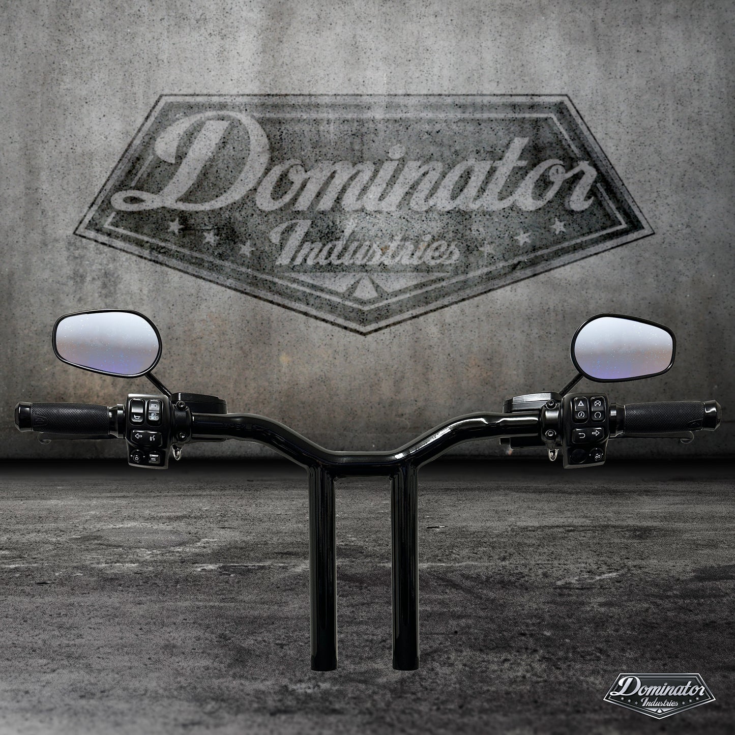 Big Daddy 1.5 MX-T Bars for the 2014-2023 Street Glide (Gloss Black)