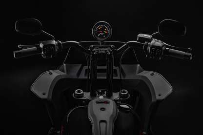 Low Bend Moto Bar & Big Daddy 1.5 Pullback Riser Kit for 2025-2026 LOW RIDER ST - (Gloss Black) Guaranteed In Stock