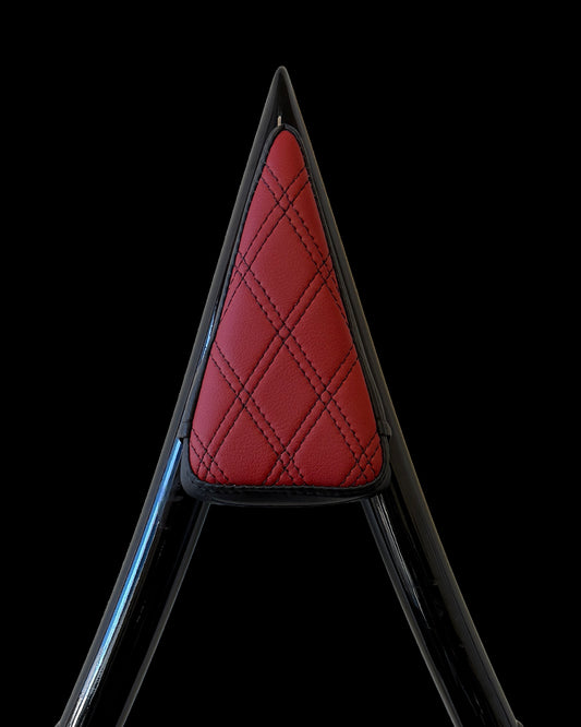 Red & Black Diablo Sissy Bar for 2020-2026 Low Rider S & ST