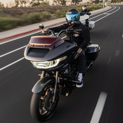 Dominator All New MX-V Bars™  for 2024-2026 Road Glides (Gloss Black & Classic Chrome)
