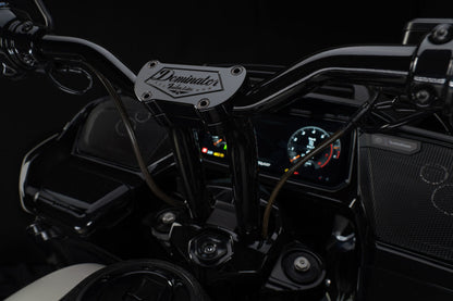 Big Daddy 1 1/2 Pullback Riser & Low Bend Moto Bar Combination for 2023 CVO & 2024-2026 Road Glide Models (Gloss Black)