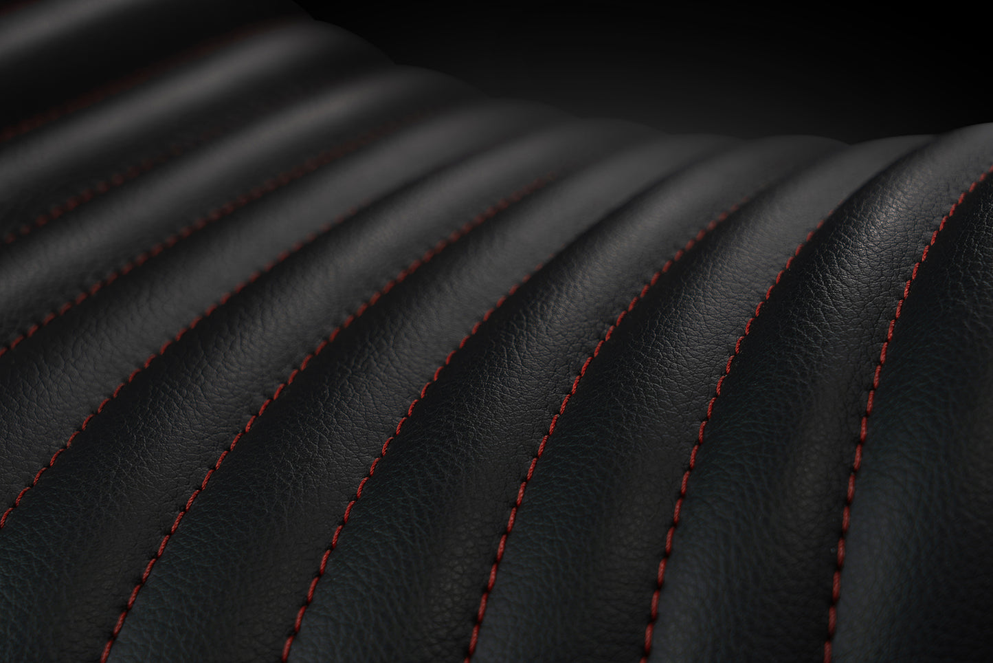 Red Stitch Tuck & Roll Stealth-Grip™ Premium 2-Up Saddle for 2020-2026 Low Rider S & ST