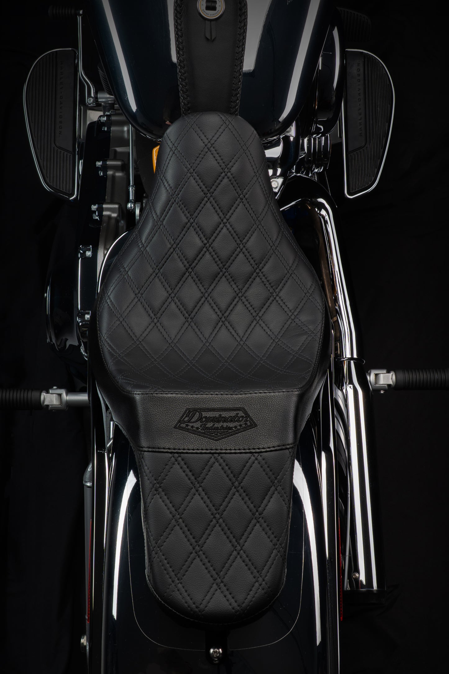 Stealth-Grip™ Premium 2-Up Double Diamond Saddles for 2018-2026 Fat Boy Models