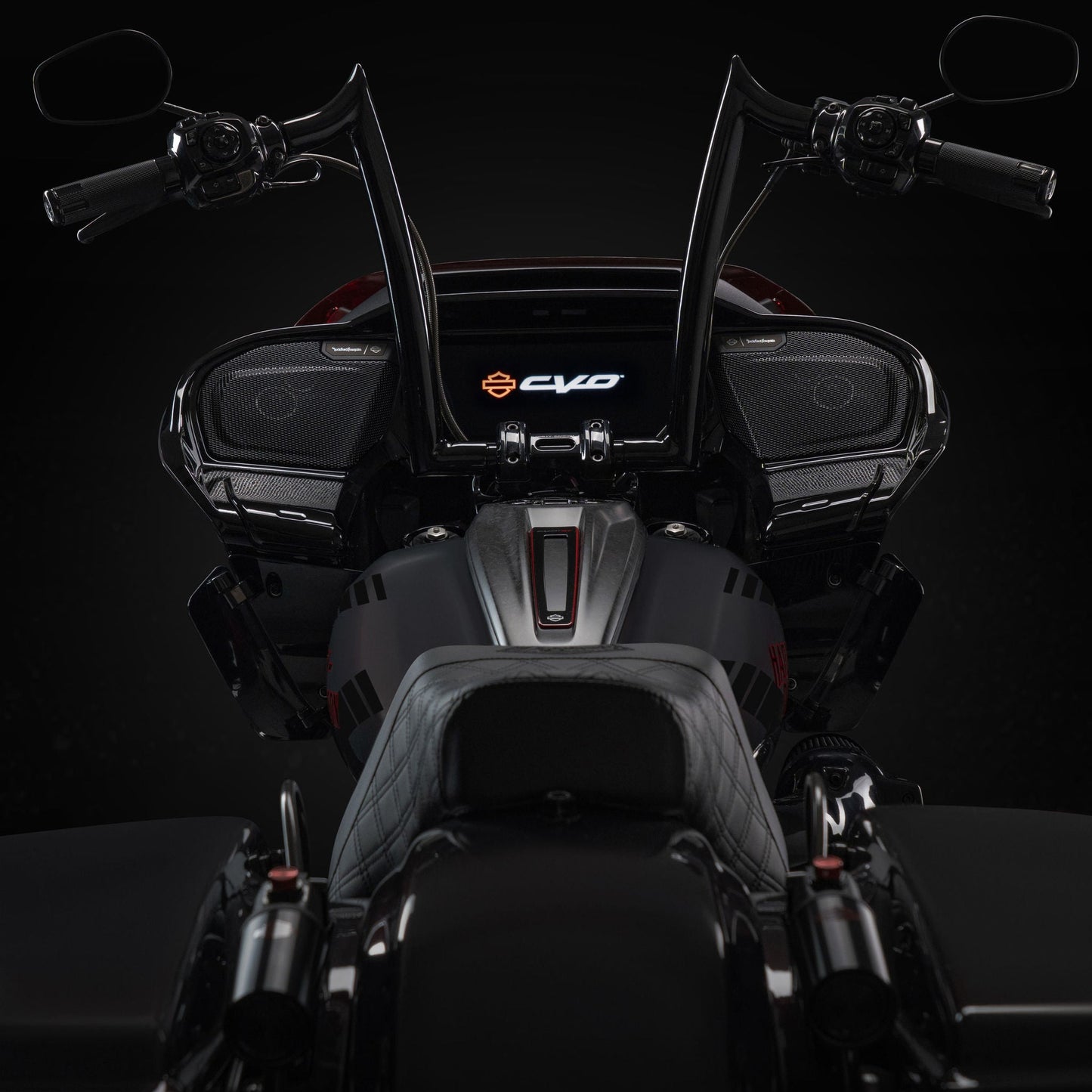 2024-2026 Road Glide Only BIG DADDY 1 ½" MEATHOOK APES (Gloss Black)