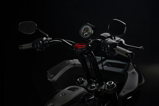 2025 LOW RIDER S - Big Daddy 1.5" Pullback Riser & Low Bend Moto Bar Kit (Red & Black)