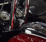 Pre-Wired 1.5" Diameter, Big Daddy MX T Bars for 2014-2023 Street Glide (Classic Chrome)