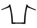 1996-2013 Meathook Ape Hanger Handlebar, 1 1/4 Inch Diameter, from 10"-20" Gloss Black