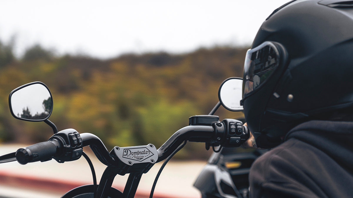 Pullback Riser & 1 1/4" Mid Bend Moto Bar All In One Kit for 2022-2024 Low Rider ST (Includes Digital Gauge Relocation Mount)