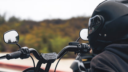 Pullback Riser & 1 1/4" Mid Bend Moto Bar All In One Kit for 2022-2024 Low Rider ST (Includes Digital Gauge Relocation Mount)