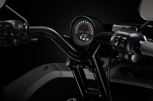 Big Daddy 1.5 MX-V Bars with Round Gauge Relocation Mount for 2025-2026 LOW RIDER ST