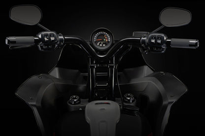 Big Daddy 1.5 MX-V Bars with Round Gauge Relocation Mount for 2025-2026 LOW RIDER S