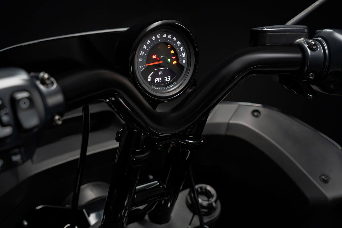 Big Daddy 1.5 MX-V Bars with Round Gauge Relocation Mount for 2025-2026 LOW RIDER S