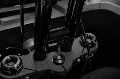 Big Daddy 1.5 MX-V Bars with Round Gauge Relocation Mount for 2025-2026 LOW RIDER S