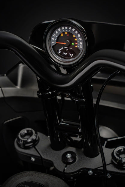 Big Daddy 1.5 MX-V Bars with Round Gauge Relocation Mount for 2025-2026 LOW RIDER S