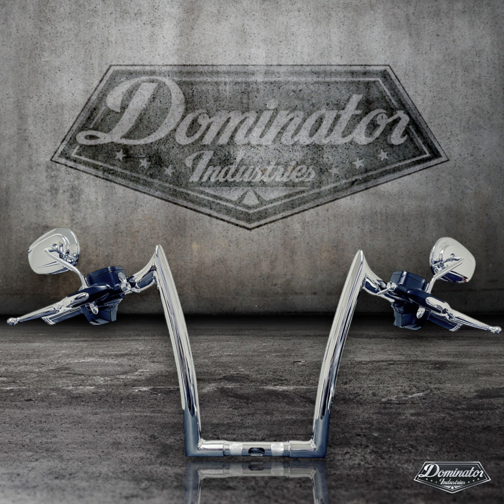 BIG DADDY 1 ½ MEATHOOK APES FOR 2015-2023 ROAD GLIDE (Classic Chrome) – Dominator  Industries