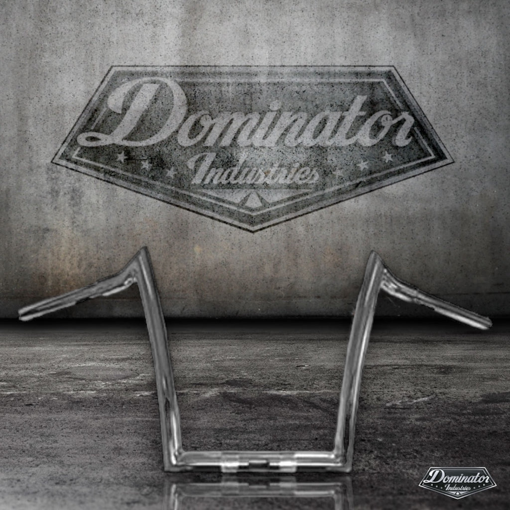 Meathook Ape Hanger Handlebar, 1 1/4 Inch Diameter, Chrome 10-20 – Dominator  Industries