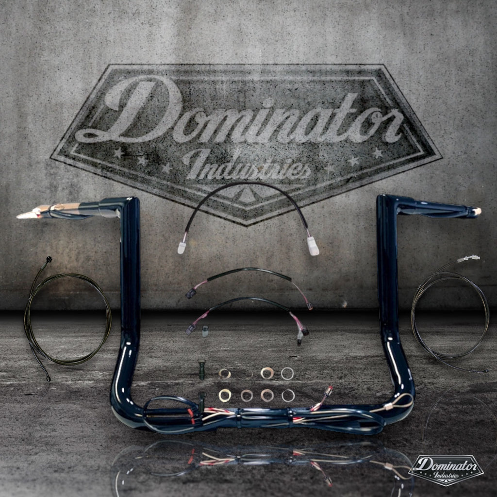  Dominator Industries 1 1/4 PRE-WIRED 10 Black Meat