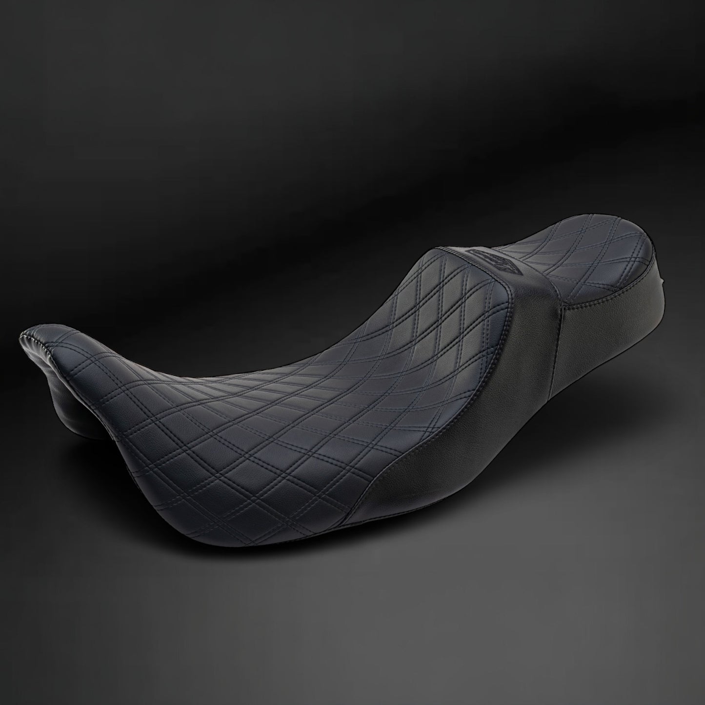 Extended Reach 2-Up Double Diamond Stealth-Grip™ Premium Saddles for 2009-2023 Harley Davidson Touring Models