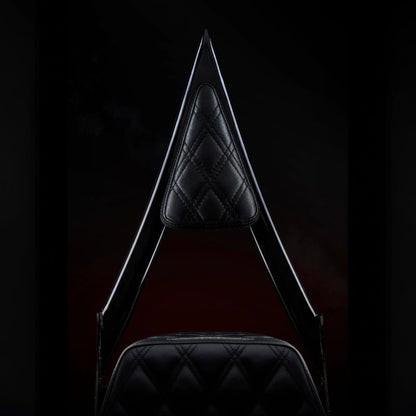 The Original 16" Diablo 1.5" Sissy Bar for 2009 and newer Touring Models (Gloss Black)