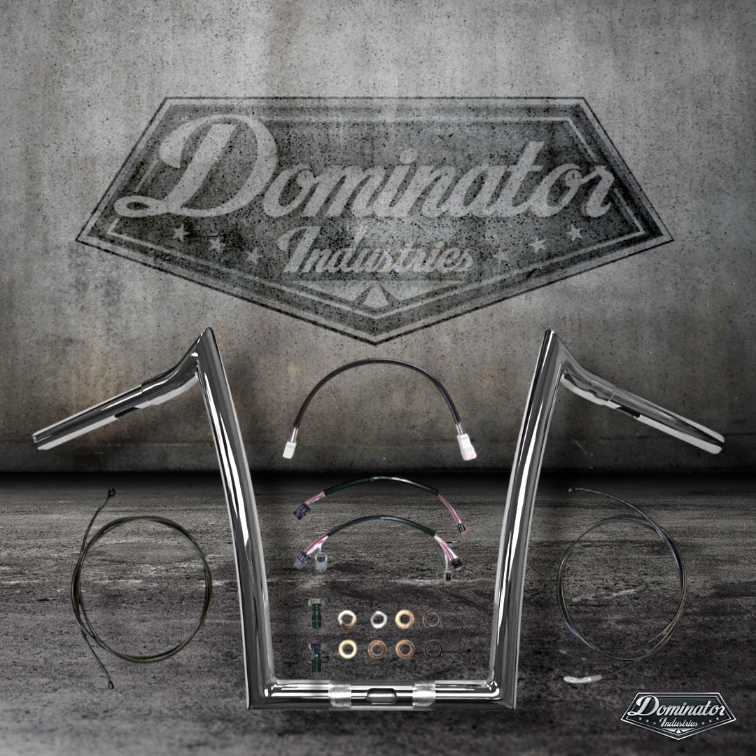 2018-2024 FAT BOY Complete All In One Meathook Ape Kits (Classic Chrome)