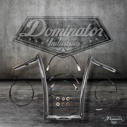 2018-2024 FAT BOY Complete All In One Meathook Ape Kits (Classic Chrome)