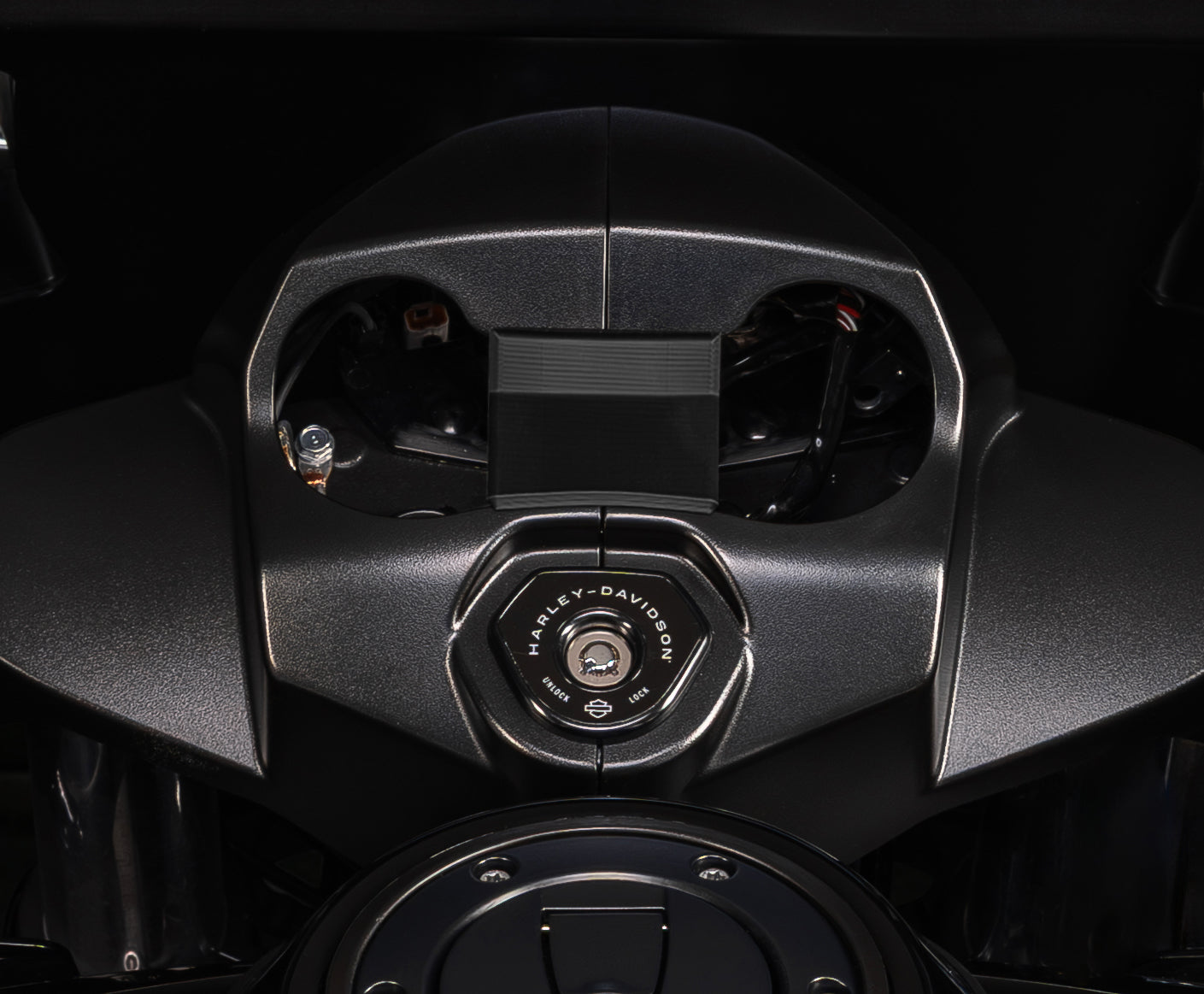 Big Daddy 1 1/2 Pullback Riser & Low Bend Moto Bar Combination for 2023 CVO & 2024-2026 Road Glide Models (Gloss Black)