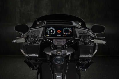 Big Daddy 1 1/2 Pullback Riser & Low Bend Moto Bar Combination for 2023 CVO & 2024-2026 Road Glide Models (Gloss Black)